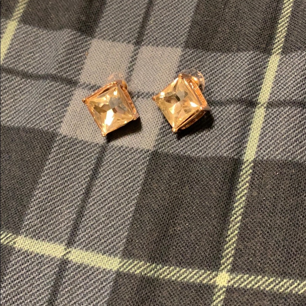 Crystal Box Earrings